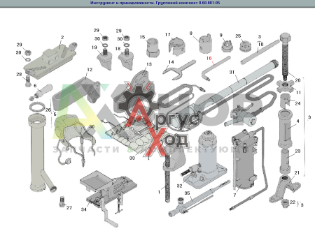 8.60.117 Ключ к пробке гидроамортизатора